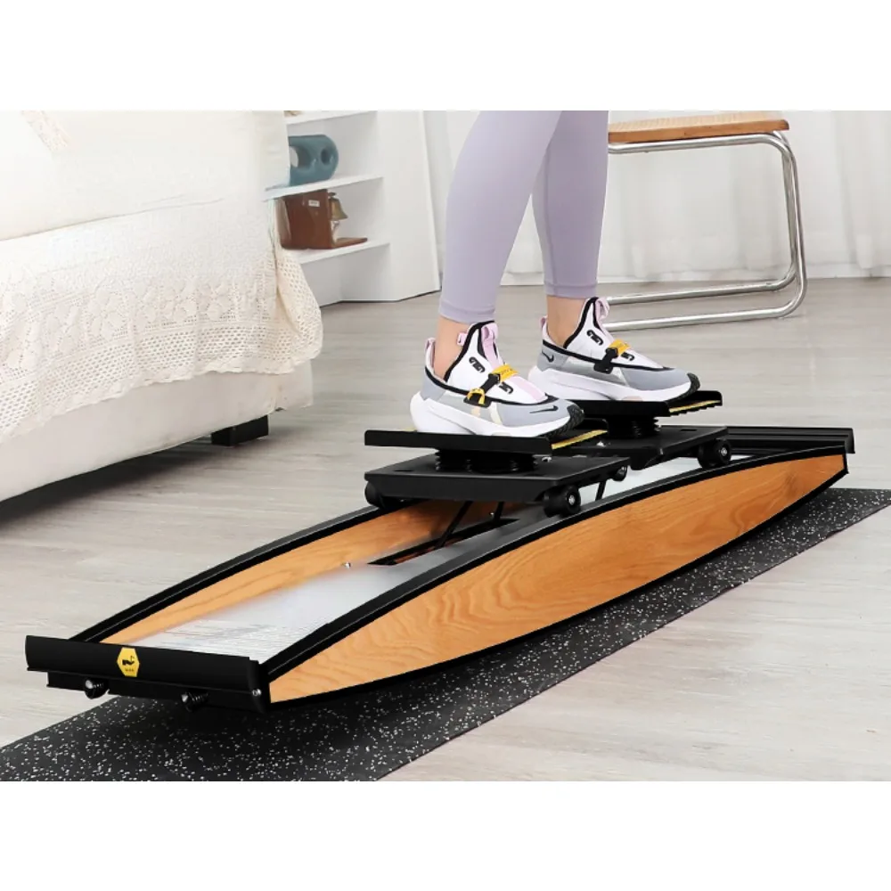 

Indoor simulation skiing machine fitness equipment aerobic exercise core strength exercise balance