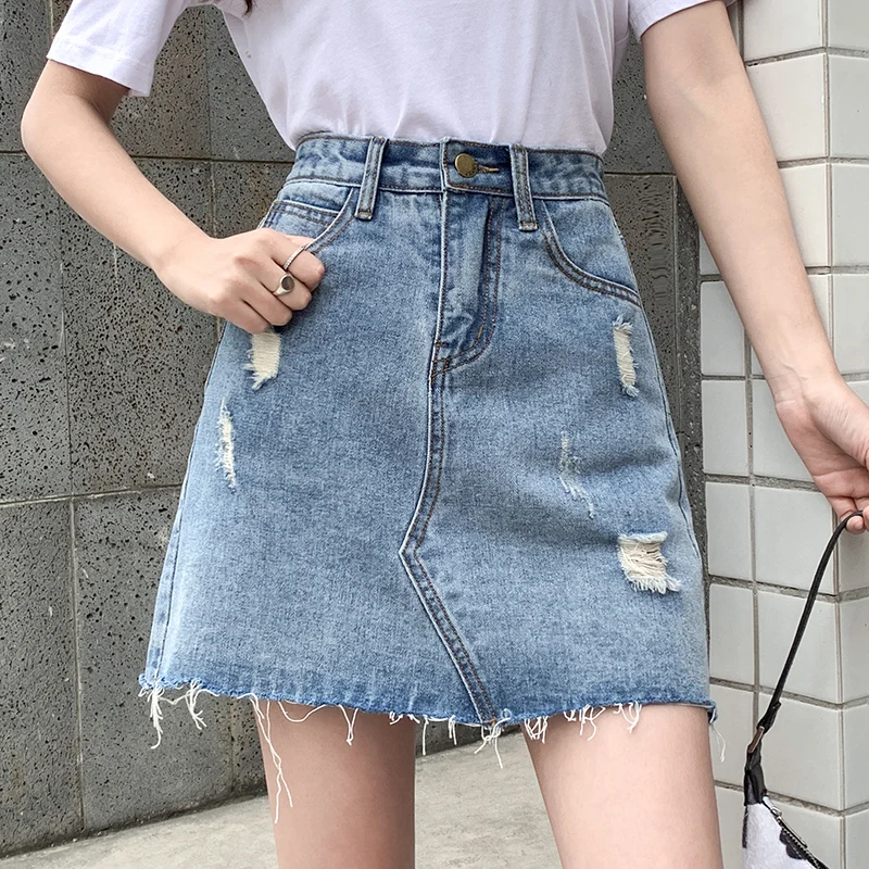 

2023 spring summer autumn new fashion casual sexy women mini skirt woman female OL denim skirt BPy6681A