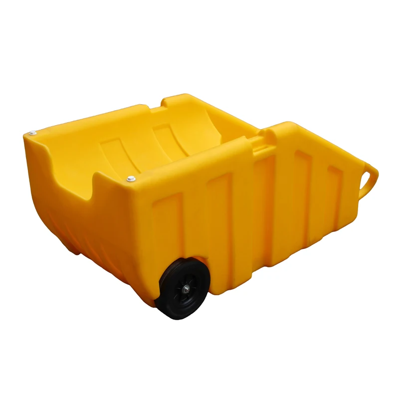 Multifunctional mobile roller stand for efficient 55-gallon barrel handling of eco-friendly products