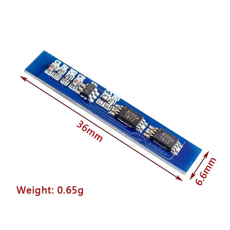 10 pz 2 S 3A Batteria Al Litio Li-Ion 7.4 v 8.4 V 18650 Bordo di Protezione del Caricatore bms pcm per li-ion lipo pacco di batterie
