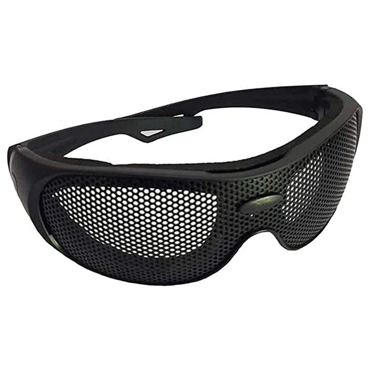 Impact Resistant Glasses Safety Goggles Impact Resistant Iron Mesh Pattern UV400 for Military Fans CS Outdoor Game Safety