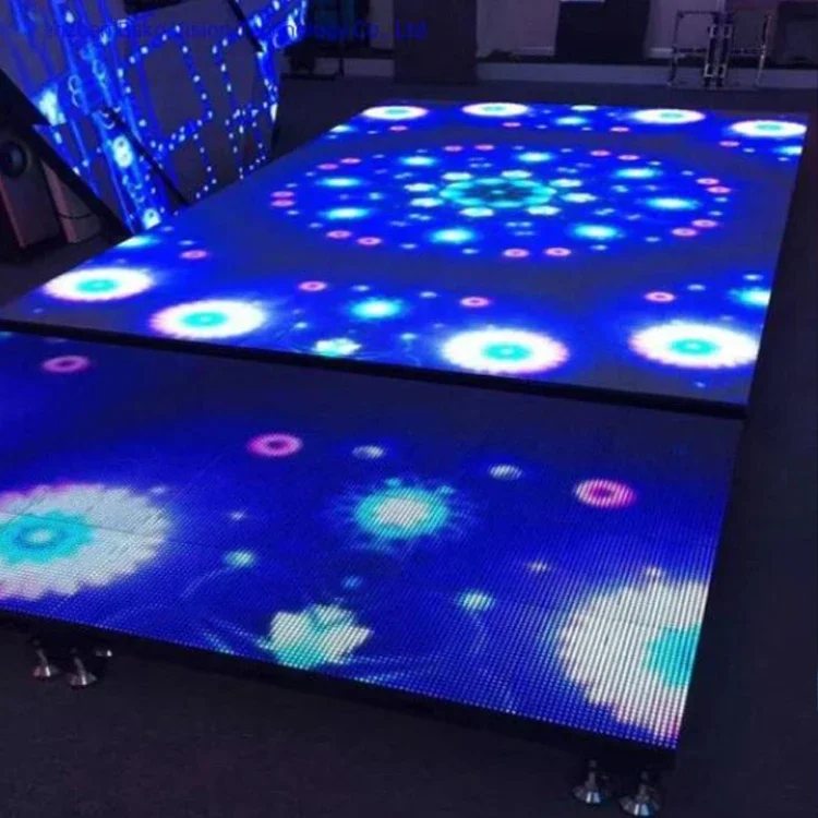 p3 p6.25 interactive video dance floor led screen display