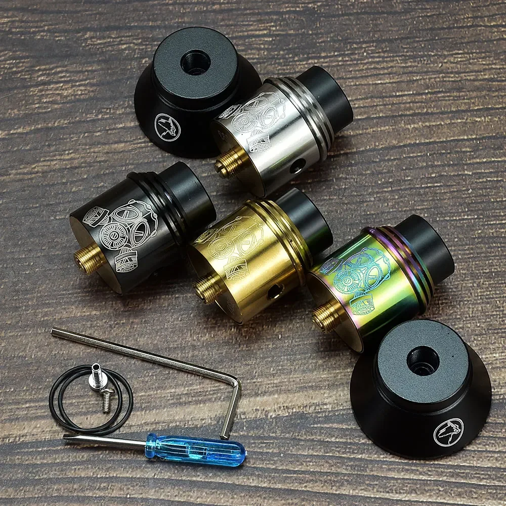 VAPE Apocalypse GEN 2 RDA Atomizzatore RDA 316ss 24mm squonk BF PIN vape mod Atomizzatore rda vape Atomizzatore serbatoio ricostruibile