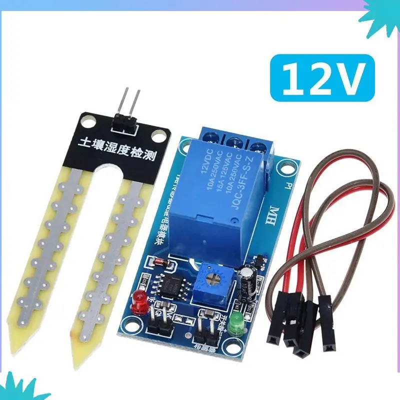 ABZW 5X DC 12 В датчик влажности почвы релейный модуль управления автоматический полив влажности пусковой переключатель