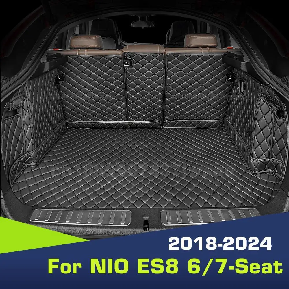 

For NIO ES8 6/7-Seat 2018-2024 Auto Full Coverage Trunk Mat Car Protective Pad Cargo Liner Interior Accessories