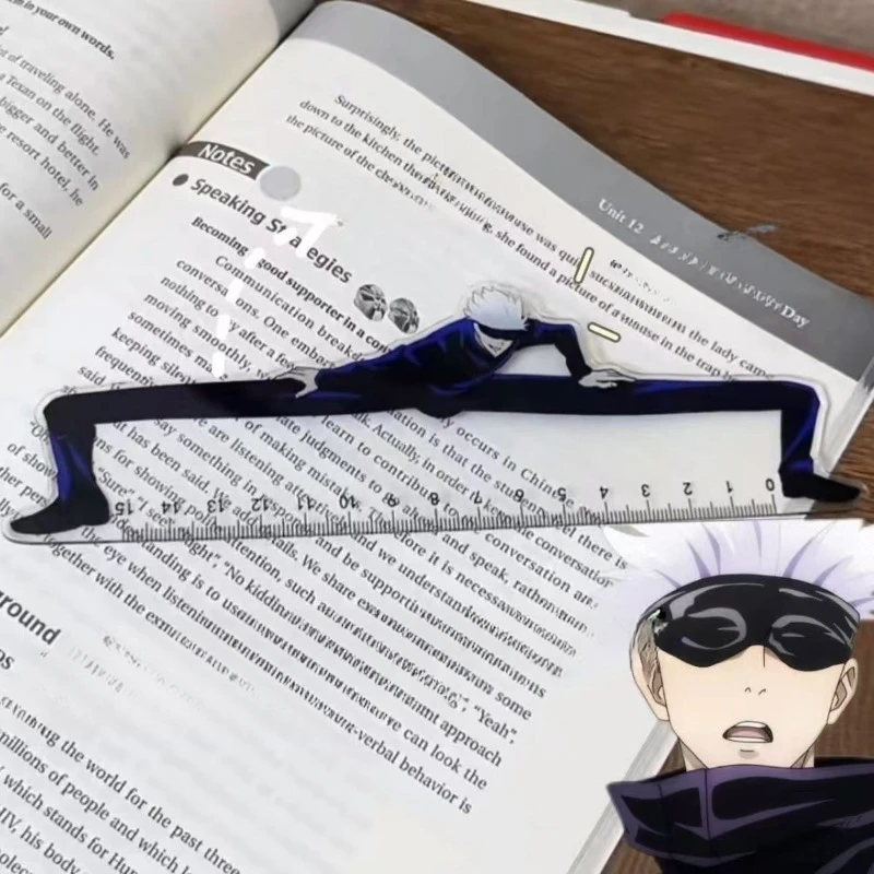 Jujutsu Kaisen Gojo Satoru anime peripheral personalized student supplies ruler cool long-legged meter ruler prizes wholesale