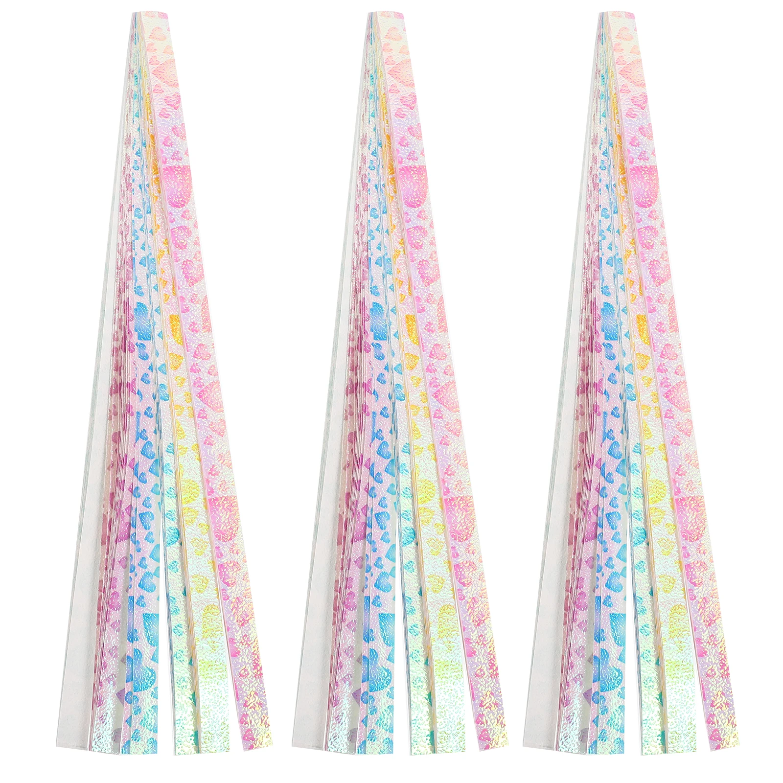 

5pcs 5 Bags Star Strip Paper Origami Craft Star Paper Strips Supplies Decorative Wall Party Tree Strips