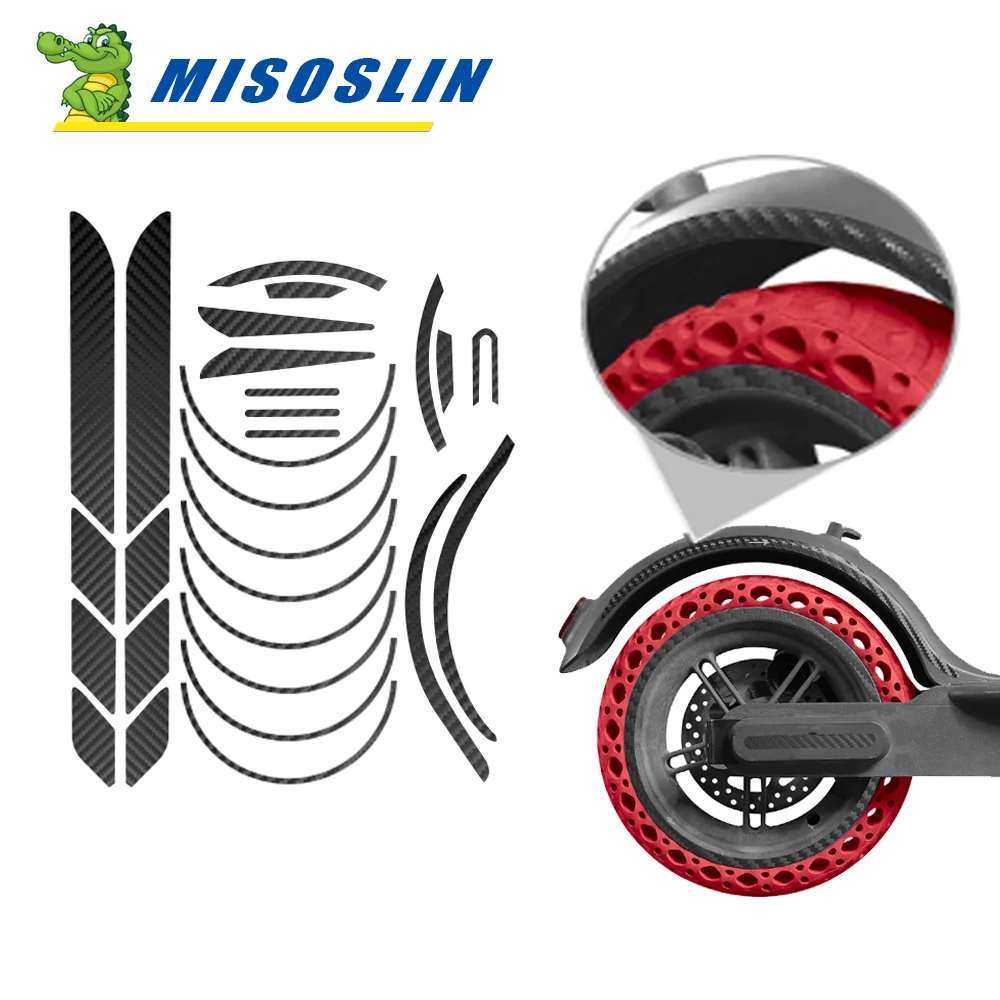 

Для M365 1S M187 PRO2 электрический скутер креативные наклейки пленка из углеродного волокна наклейка на ступицу колеса пленка для украшения езды на велосипеде