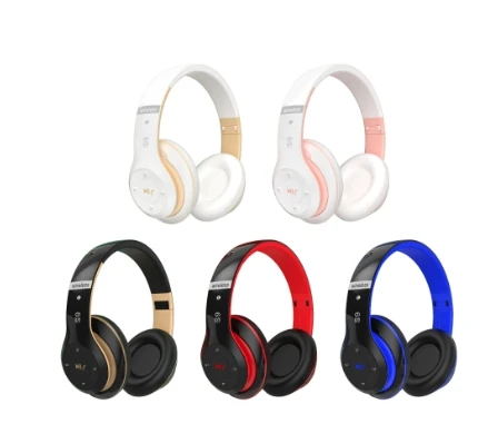 

Беспроводные наушники HiFi стерео накладные Bluetooth-гарнитура с микрофоном поддерживает TF-карту наушники с шумоподавлением для мобильного телефона ПК