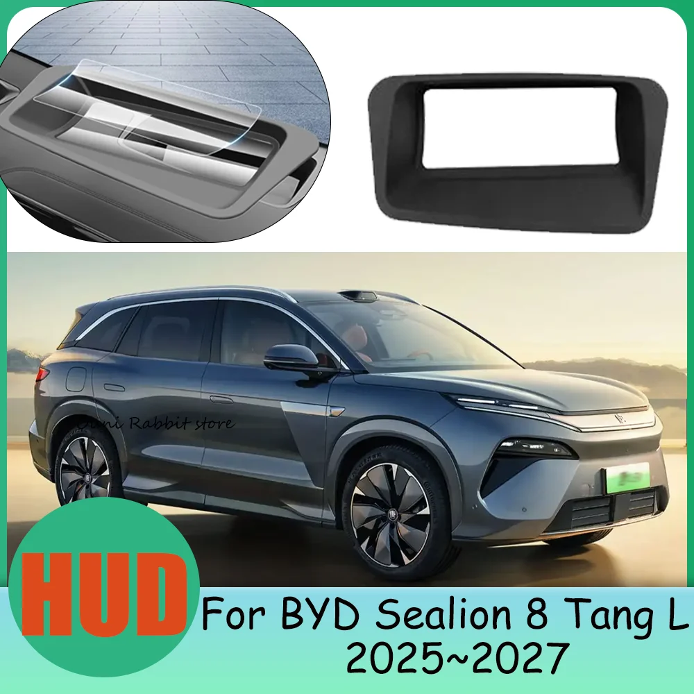 

For BYD Sealion 8 Tang L 2025~2027 2026 LHD Car Head-up Display Protective Cover HUD Instrument Dust Cover Interior Accessories