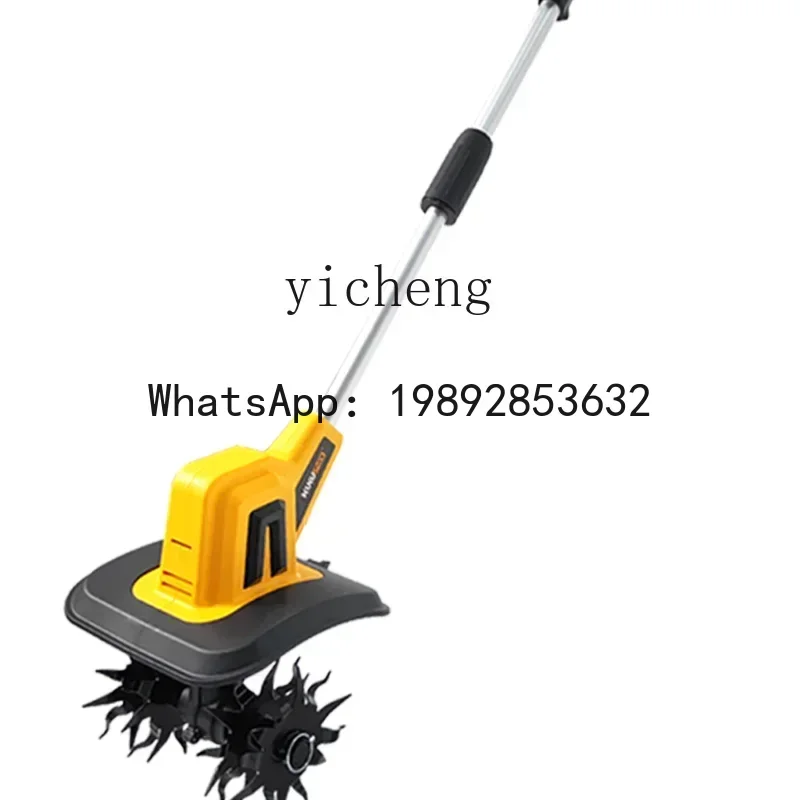 X8   Household New Electric Hoe Hand-Held Soil Ripper Earth Turning 20V Lithium Micro-Tiller Small Rotary Tiller