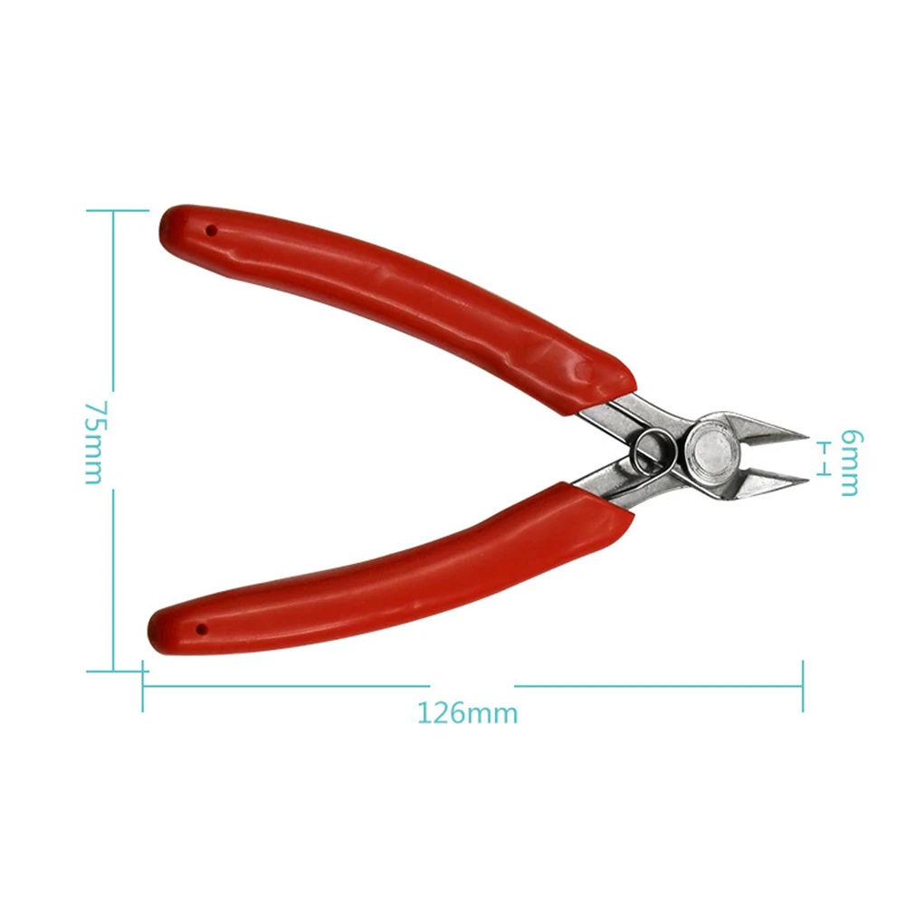 Hand Tools Electrical Work Stainless Steel Pliers Precision Pliers Diagonal Cutting Edges High Performance Pointed Nose Design