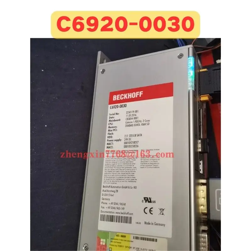 Second-hand Industrial Control Computer C6920-0030 C6920 0030 Normal Function Tested OK