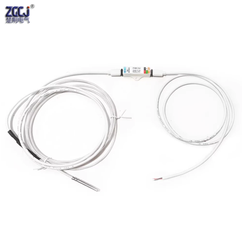 

-50~200'C RS485 PT100 temperature sensor with RS485 transformer modbus communication digital display RTD transmitter