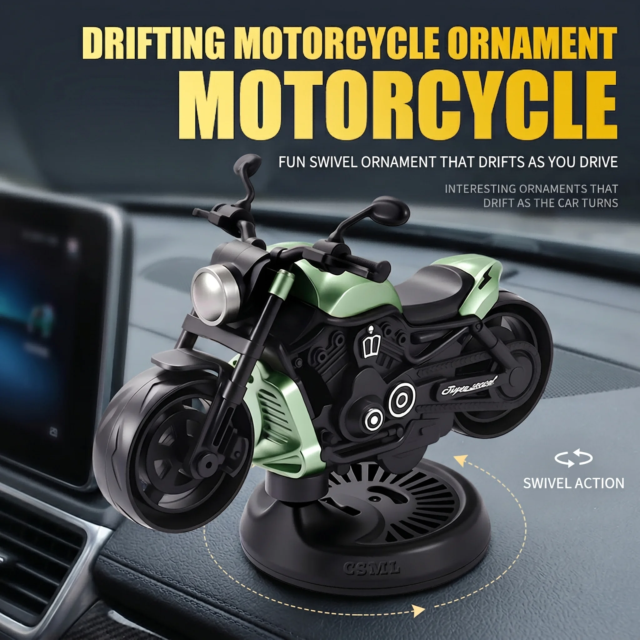 Car Air Freshener  Dashboard Motorcycle Ornament Odor Eliminator Decoration Perfume Diffuser Accessories For Truck SUV Interior