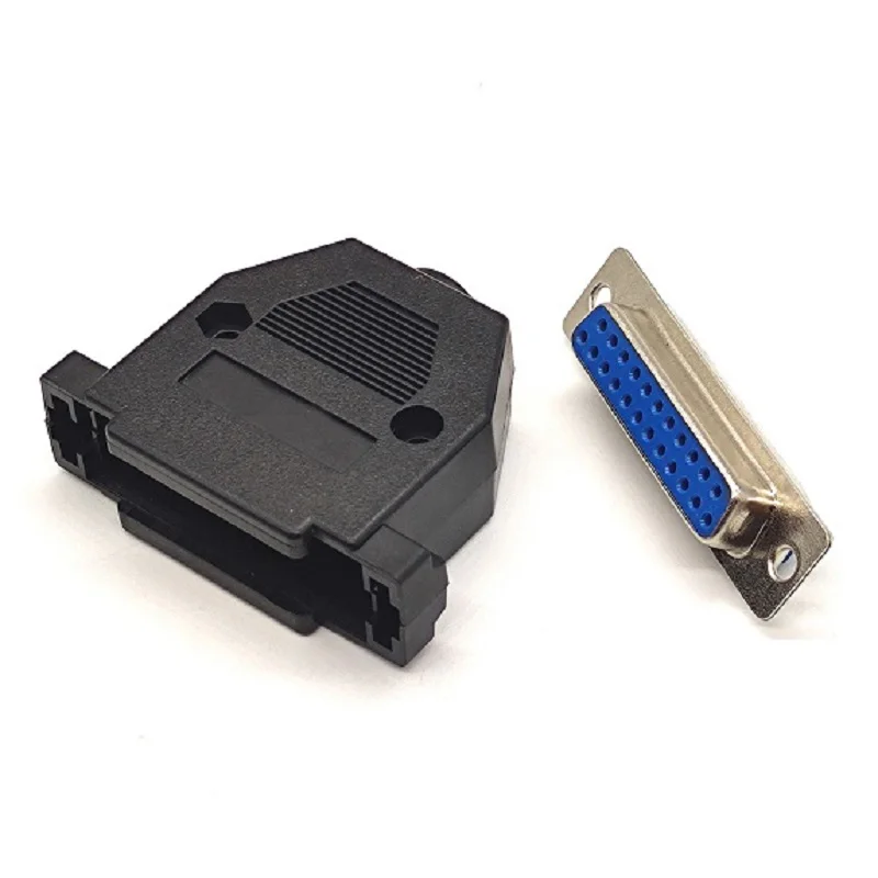 Conector de soldadura en miniatura, conector hembra de 23 Pines, DB23, D-SUB, Compatible con salida de vídeo Amiga