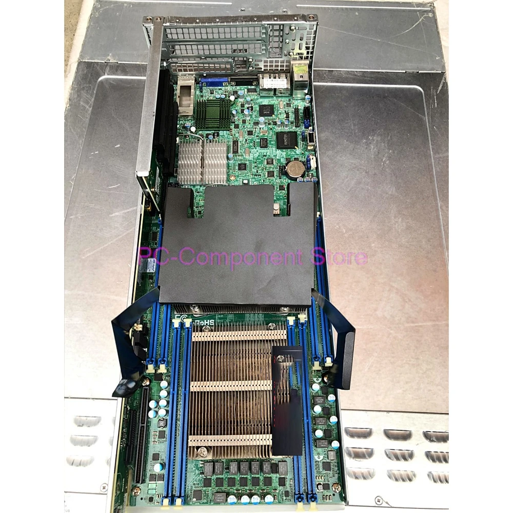 For Supermicro Blade Server Motherboard C602 LGA 2011 256GB DDR3 Support E5-2600 X9DRT-HBFF