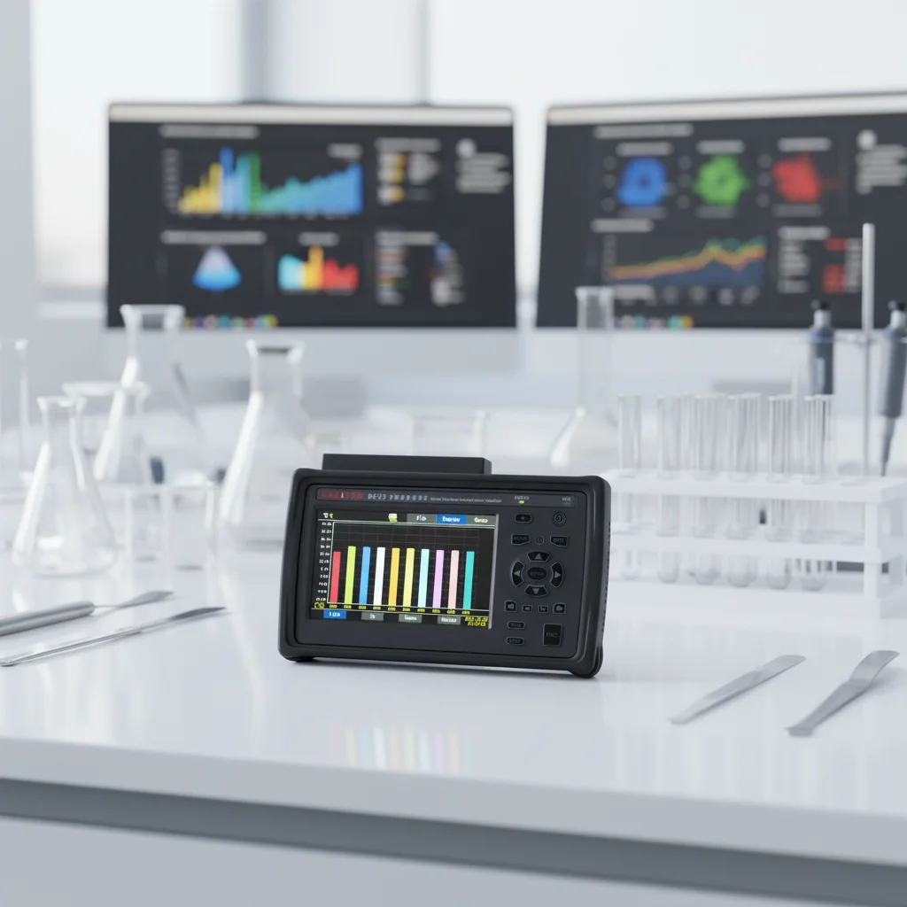 Temperature data logger 10-channel temperature detector with K J E T N S R type thermocouple support