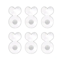 6Pcs Earring Lifter for Droopy Ears Supportive Earring Lifters for Heavy Earrings Unique Earring Back for Ear Studs