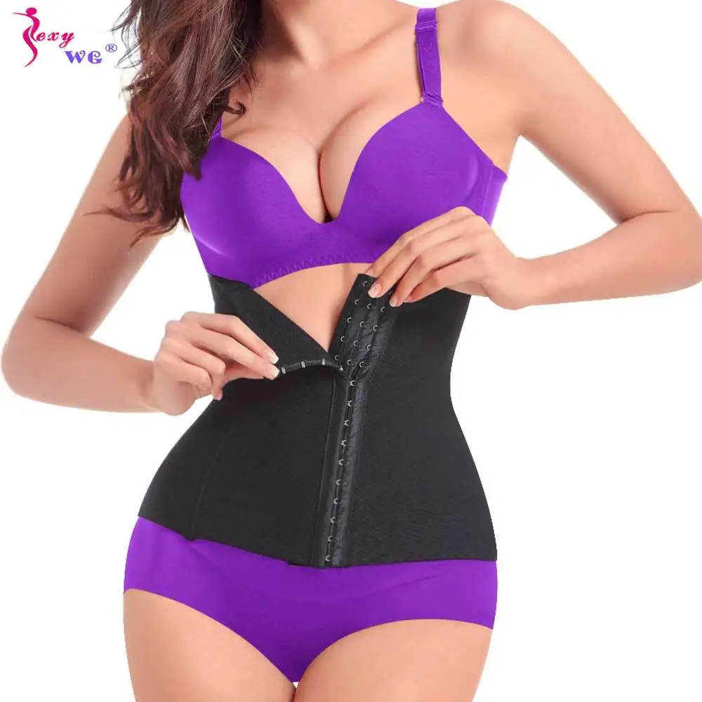 SEXYWG Women Waist Trainer Corset for Weight Loss Belt Body Shaper Belly Cincher Tummy Control Slimming Band Fat Burner Fitness