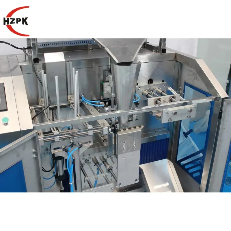 Automatic Food Tea Powder Coffee  Plastic Paper Zip Stand up Bag Pouch Filling Sealing Printing Packaging Machine