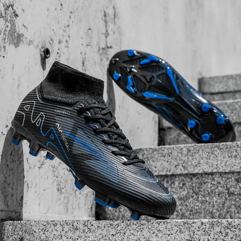 

Men TF/AG Soccer Shoes Comfortable Society Futsal Football Boot Non Slip Unisex Resistant Top Quality Match Football Shoes Turf