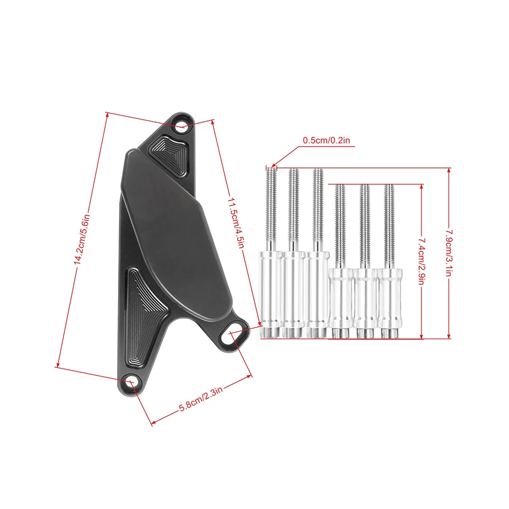 GSXR 1300 GSX R1300 Engine Stator Case Guard Frame Sliders Crash Pad Protector For Suzuki Hayabusa GSX1300R GSXR1300 1997-2023