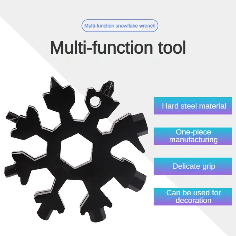 Portable 18-in-1 Multifunctional Hexagonal Octagonal Screwdriver Outdoor Multi Hexagonal Wrench Tools for Mechanic Bike Tools