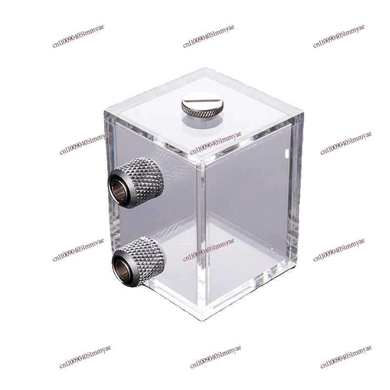

Mini Small Water Tank Changed To Laptop Water Cooling Modified Electric Motorcycle Acrylic Square DIY Drainage Tank