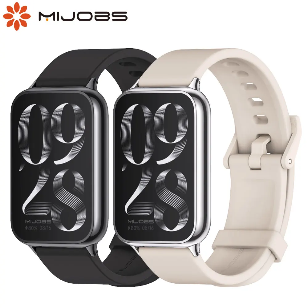 Mi Band 10 Pro / 9 Pro / 8 Pro Strap for Xiaomi Smart Band 10 Pro Bracelet Silicone Replacement Wristband
