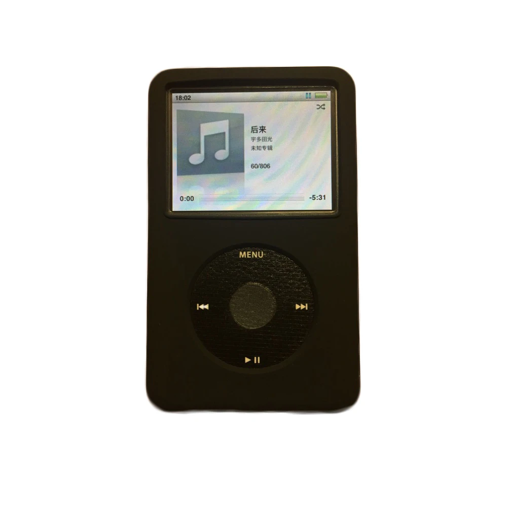 High Quality Silicone Sleeve Soft Rubber Protective Case Pouch For IPod Classic 3th 80GB 120GB 160GB Ultra Durable&Hand-Washable
