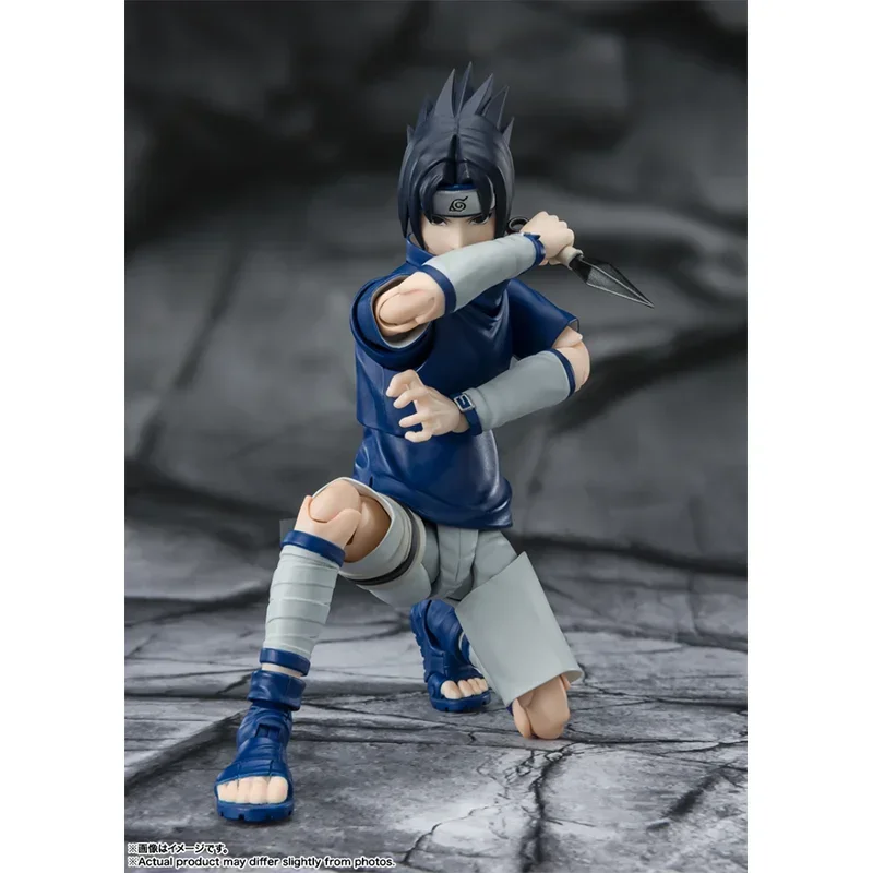 Bandai Originele Naruto Anime Figuur Shf Uchiha Sasuke Genie Ninja Van Bloed Actie Figuur Speelgoed Voor Kinderen Cadeau Model Verzamelbaar