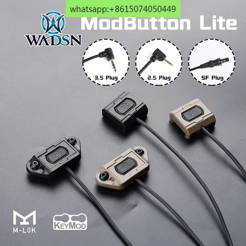 

Фонарик ModButton, переключатель управления хвостовым проводом мыши, лазерные аксессуары DBAL M600M300