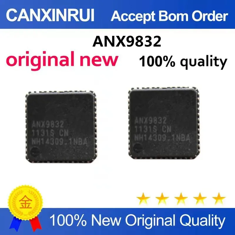 

ANX9832 QFN-48 video processor chip, new original spot goods, large quantity and good price