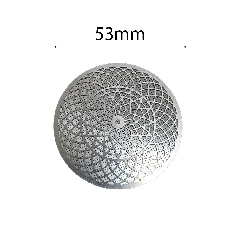 Even Extraction Shower Screen 360 Even Water Flow Double-layer Mesh Heat Resistant Thin Profile Food-grade Stainless