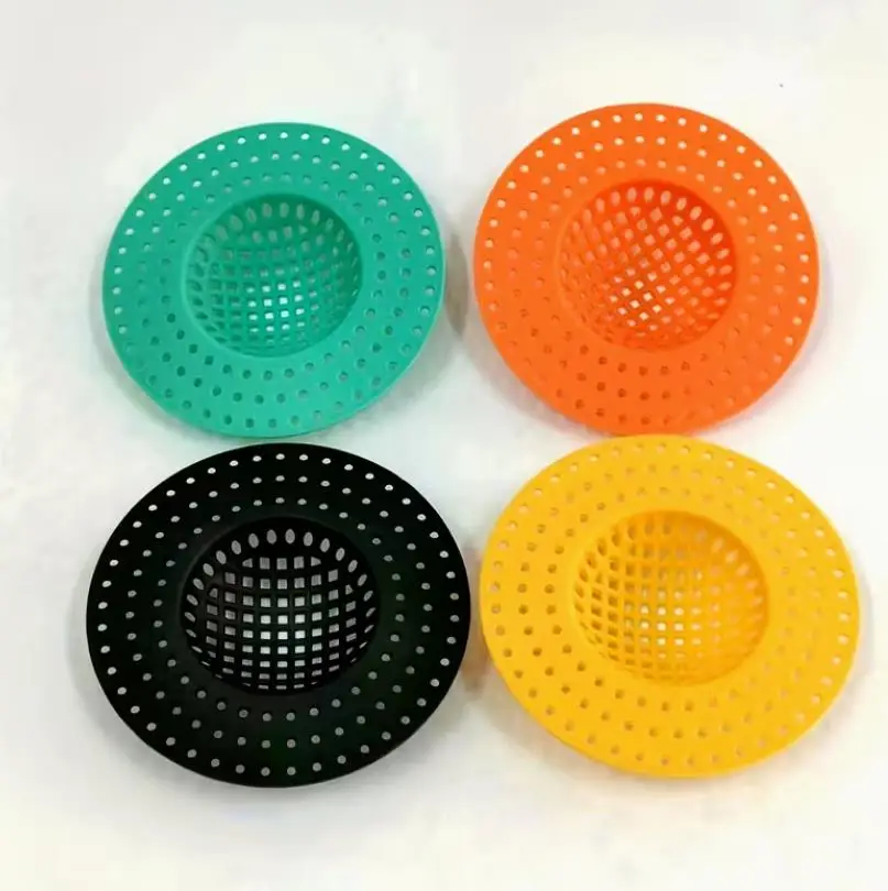 Universal Kitchen Sink Filter Screen Hair Catcher Waste Collector Bathroom Sink Accessory Floor Drain
