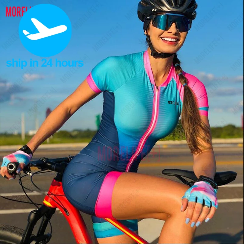 

MLC Monos Mujer Women Jumpsuit Bicycle Jersey Sets Bike Clothing Summer Pro Team Riding Skinsuit MTB Suit Ropa Ciclism