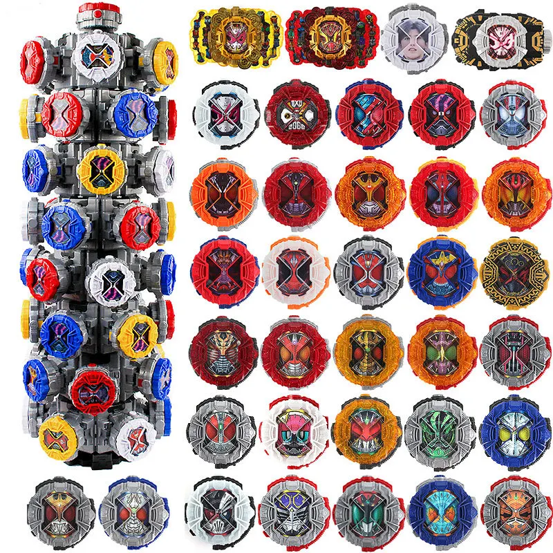 Kamen Rider ZI-O Shiwang Dial Transformer Storage Bench Storage Tower Stackable Three-layer Accessories Props