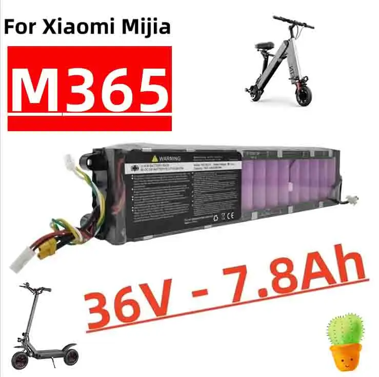 Li-Ion Battery (36V, 18000mAh, Waterproof, Bluetooth) Compatible with Xiaomi Mijia M365 & Other Electric Scooters