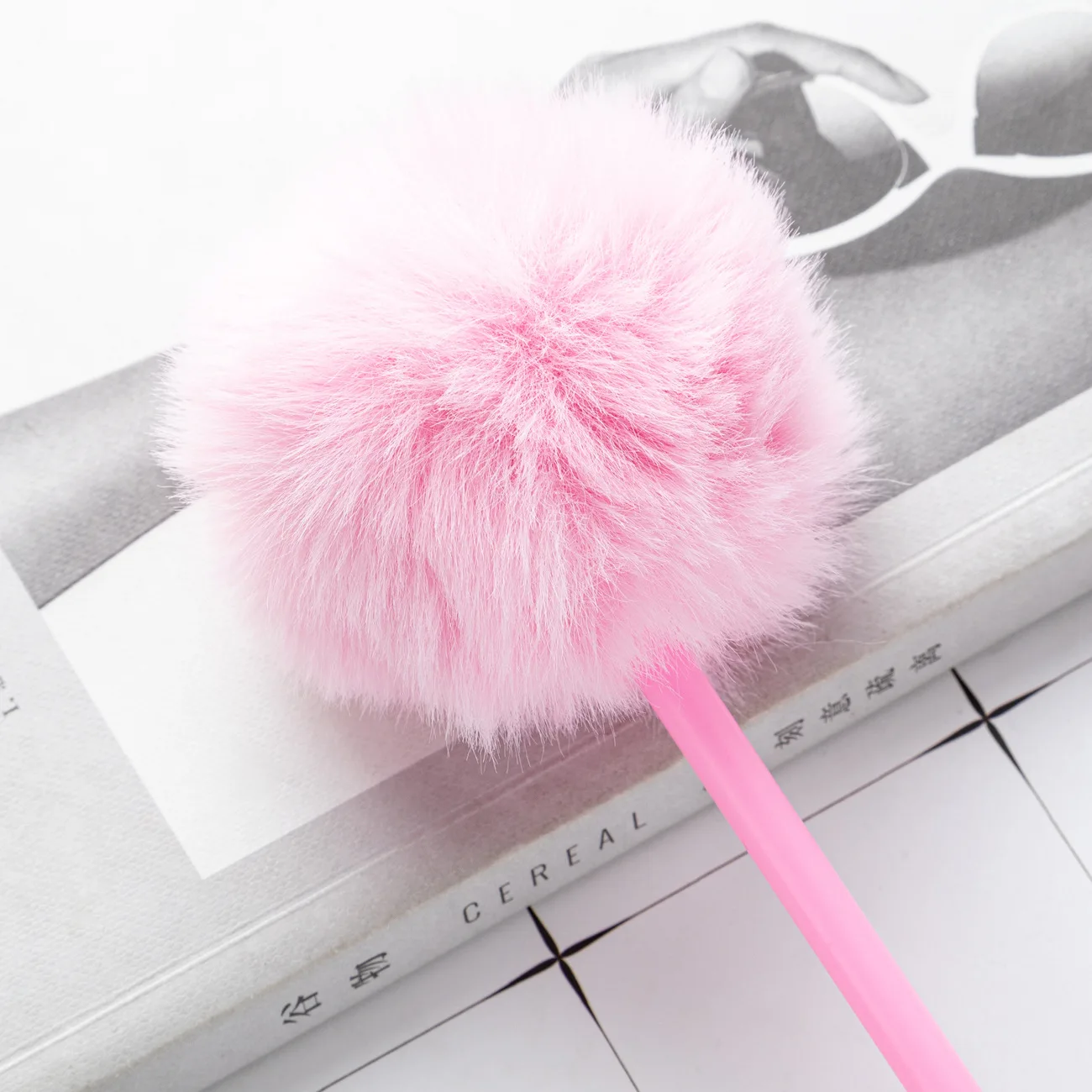 1Pc Plush Ballpoint Pen, Creative Ballpoint Pen, Cute Ballpoint Pen, Cute and Fresh Style, Back-To-School Gift