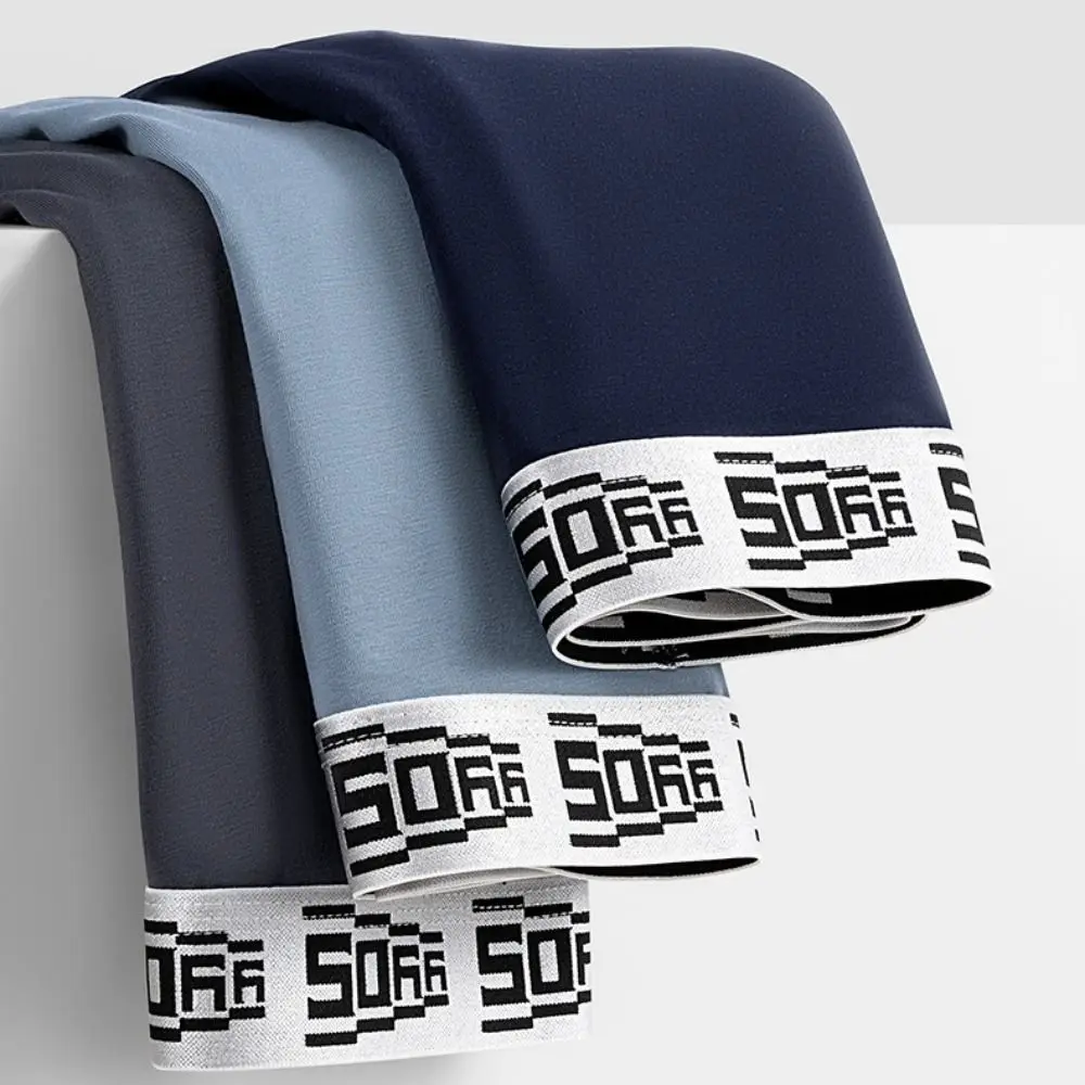 Wygodne męskie slipy z siateczki, bezszwowe, z niskim stanem, bezszwowe majtki z jedwabiu lodowego, bielizna dla mężczyzn.