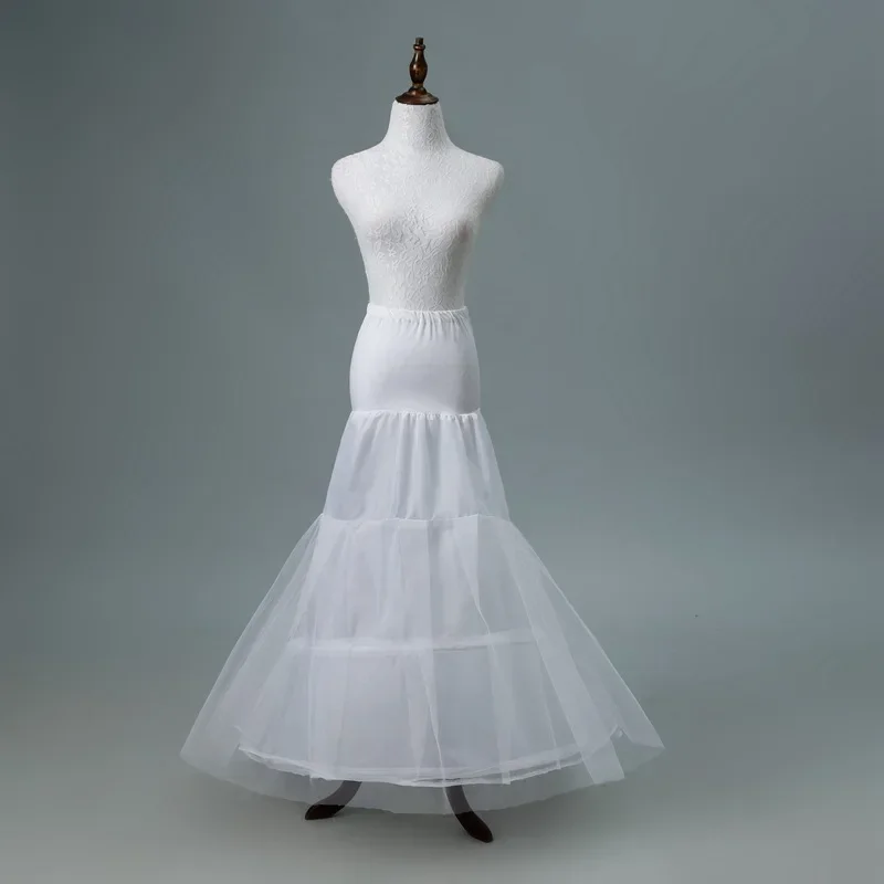 Jupon en Tulle Blanc à 2 Cerceaux de Taille Réglable, pour Robe de Mariée, Éducatif