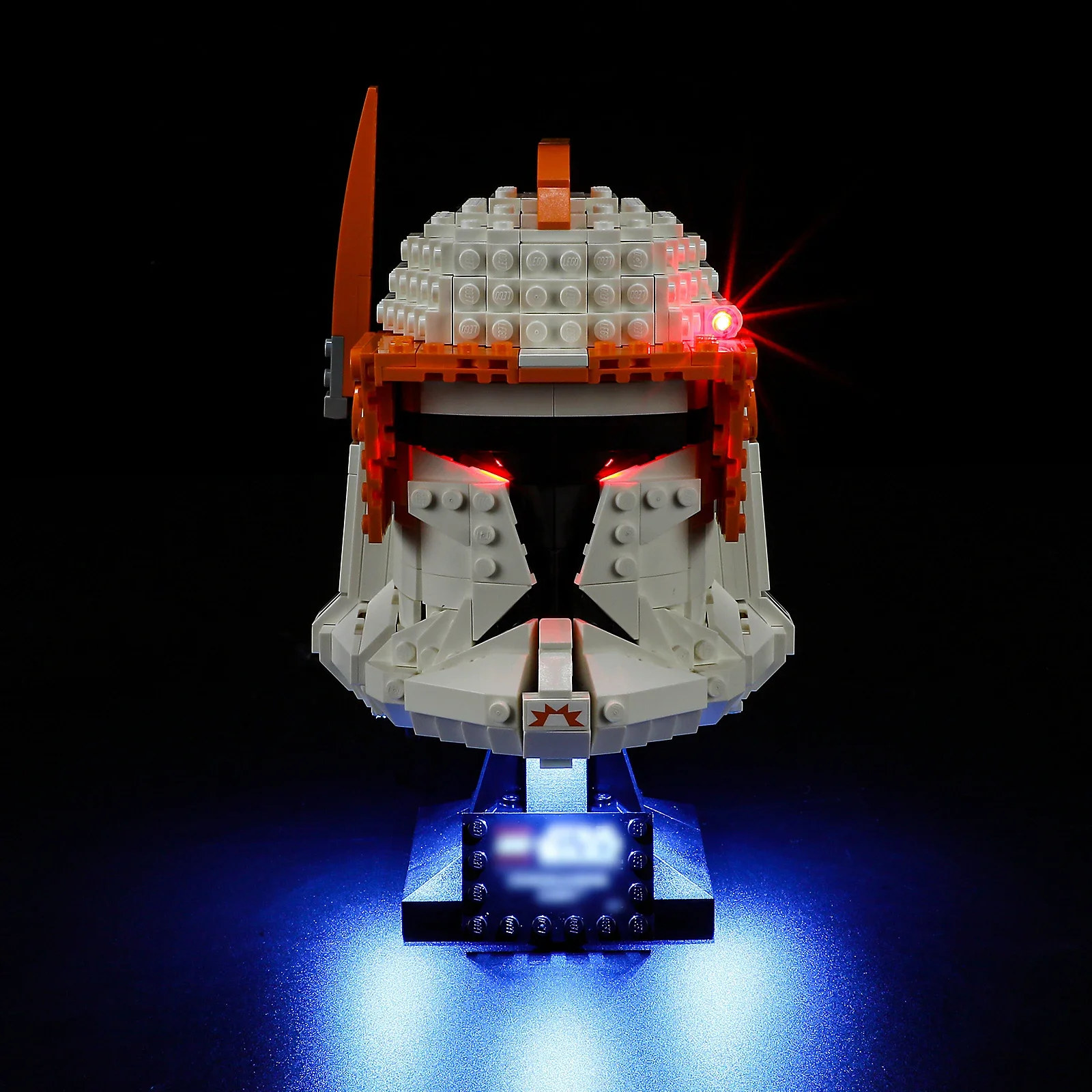 Kit de luz LED DIY para casco LEGO 75350, clon Commander, Chie (solo luz LED, sin modelo de bloques)