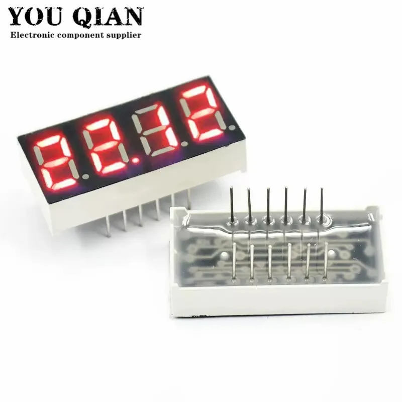 1PCS 0.36inch LED display 7 Segment 1 Bit/2 Bit/3 Bit/4 Bit Digit Tube Red Common Cathode / Anode Digital 0.36 inch led