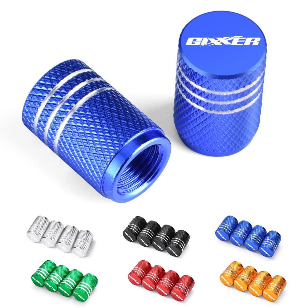 Motorcycle Wheel Tire Valve Stem Caps CNC Airtight Covers For Suzuki GIXXER 250SF GIXXER150 155SF 2020 2021 2022 Accessorie