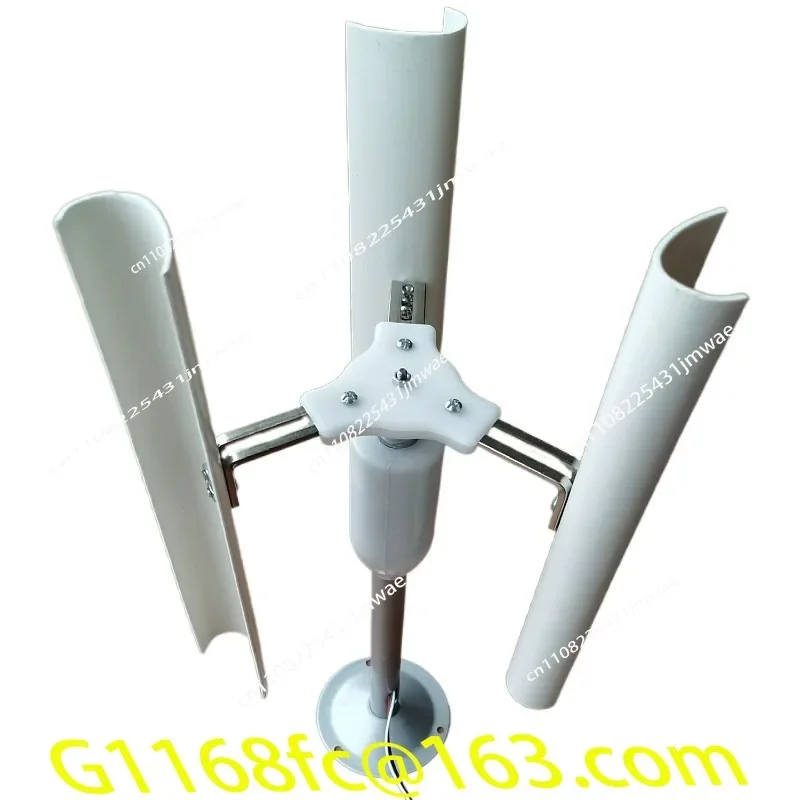 Turbine Permanent Magnet Wind Model Three-phase Windmill  Night Light Making DIY Display Vertical Axis 20W 12Vpart