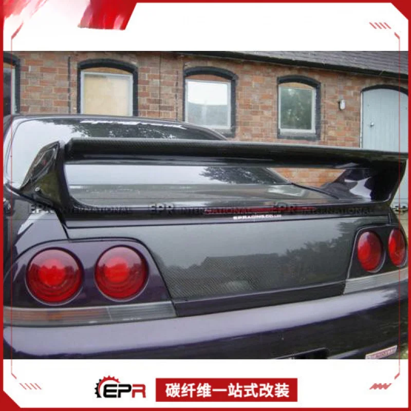 

Для Nissan Skyline R33 GTR (EPR Flying Style) — задняя крышка багажника из углеродного волокна и задняя дверь