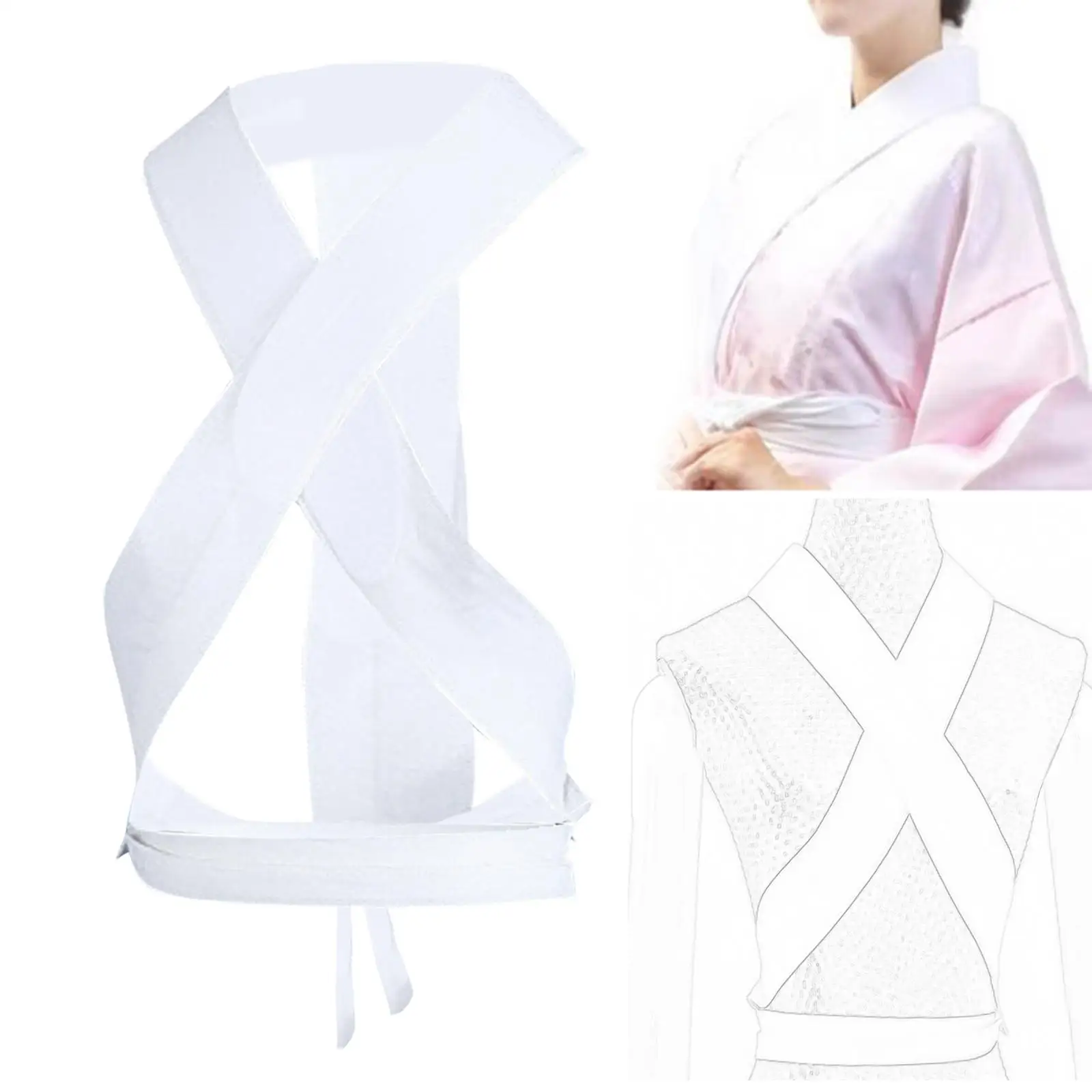 Japanese Kimono Collar Kimono Obi Belt Durable for Christmas Banquet Wedding