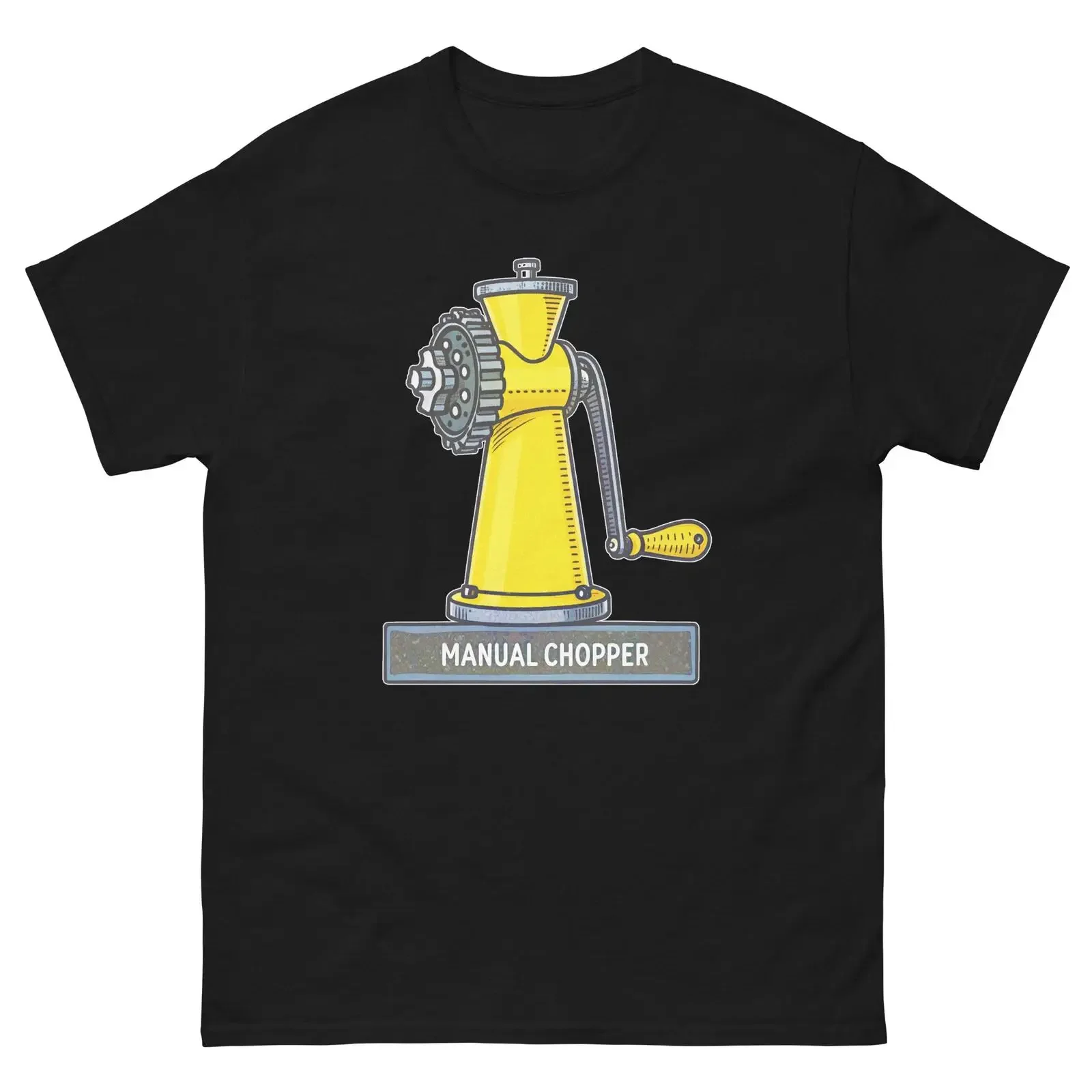Manual Chopper Kitchen Home Cooking Culinary Utensil T Shirt vintage Washed Stylish Unisex designer clothes Comfortable