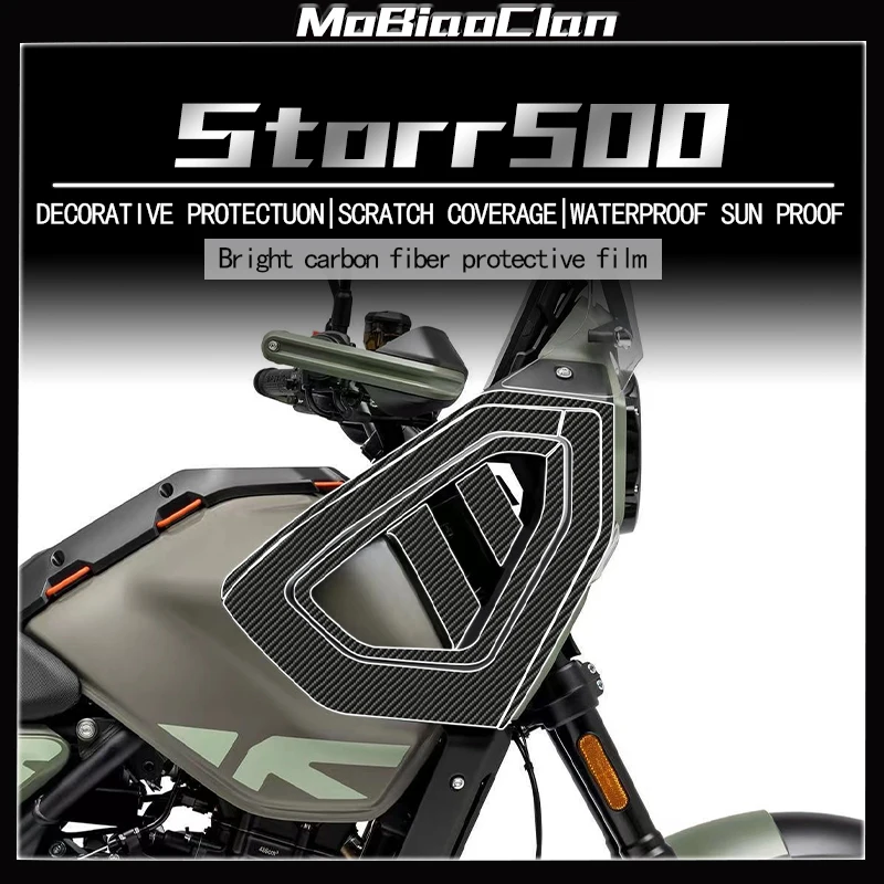 

For GAOKIN Storr500 STORR 500 2024 Motorcycle 6D Carbon Fiber Sticker Protective Film Full Body Sticker Film Accessorie